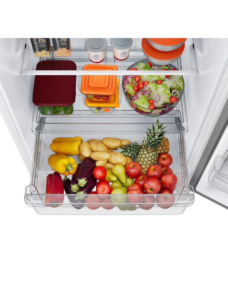 Geladeira brastemp brm46mb frost free 385l duplex xpert inverter painel eletrônico branco