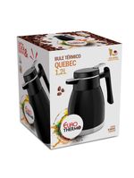 Garrafa térmica euro home quebec - 1,2 l