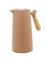 Garrafa térmica wolff com cabo madeira nórdica nude - 1l