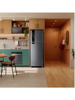 Geladeira brastemp brm46mk 385 litros frost free duplex painel eletrônico inox