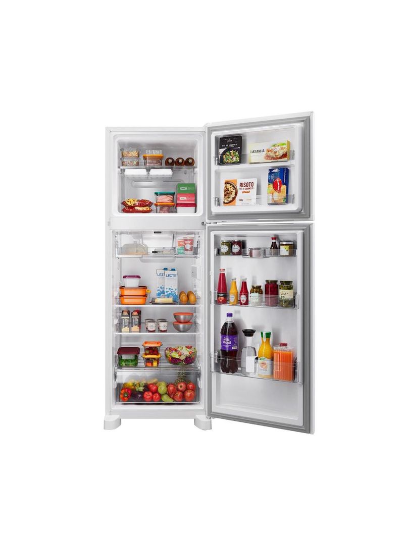Geladeira brastemp brm46mb frost free 385l duplex xpert inverter painel eletrônico branco
