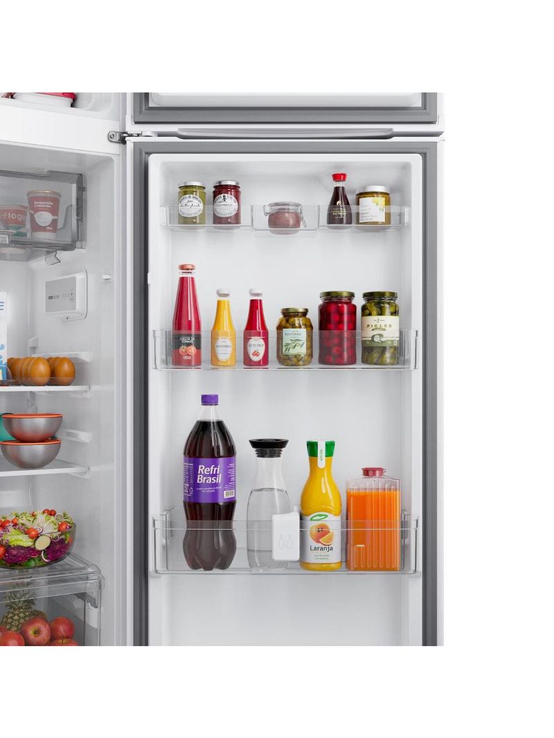 Geladeira brastemp brm46mb frost free 385l duplex xpert inverter painel eletrônico branco