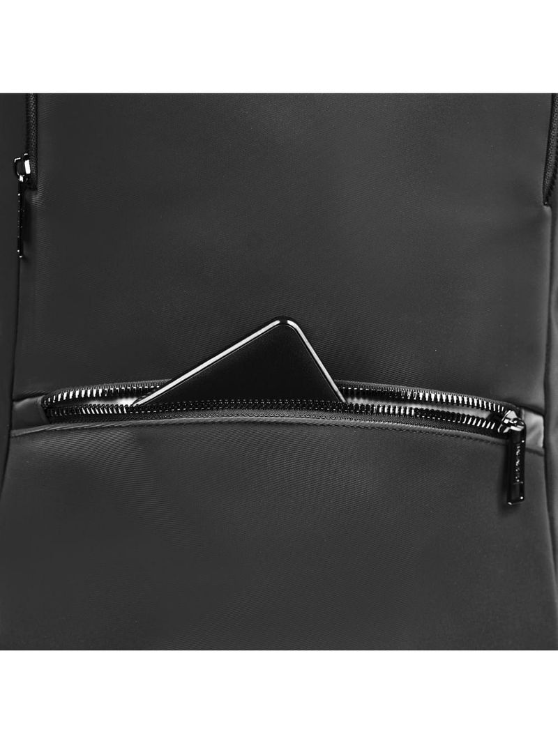 Mochila feminina executiva média para notebook donna preta