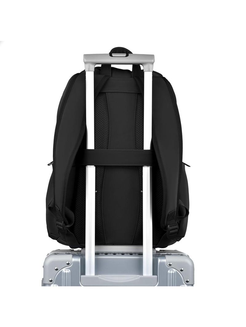 Mochila feminina executiva média para notebook donna preta