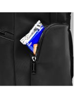 Mochila feminina executiva média para notebook donna preta