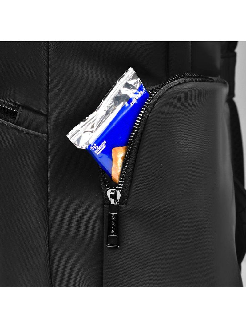 Mochila feminina executiva média para notebook donna preta