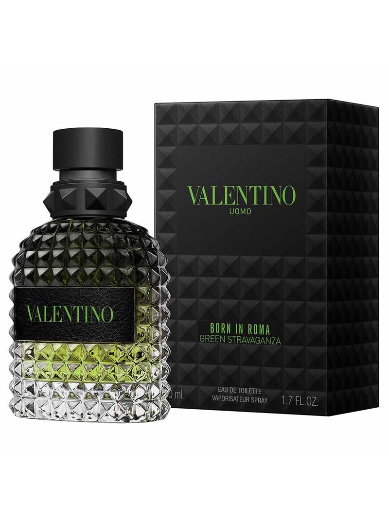 Perfume green stravaganza uomo valentino born in roma eau de toilette masculino