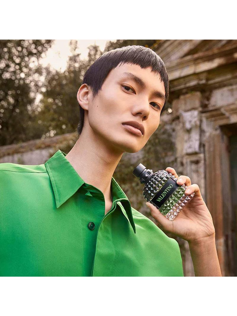 Perfume green stravaganza uomo valentino born in roma eau de toilette masculino