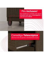 Cômoda 2 Portas 4 Gavetas Madri Plus Com Sapateira