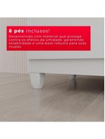 Guarda-roupa De Casal Giga Top 8 Portas 2 Gavetas