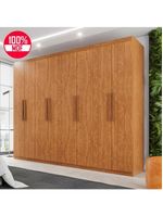 Guarda-roupa Casal 100% Mdf 8 Portas E 4 Gavetas Herrera