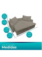 Sofá Cama Reclinável 3 Lugares Filadélfia Veludo Marrom Café - Lojas Curitibanas