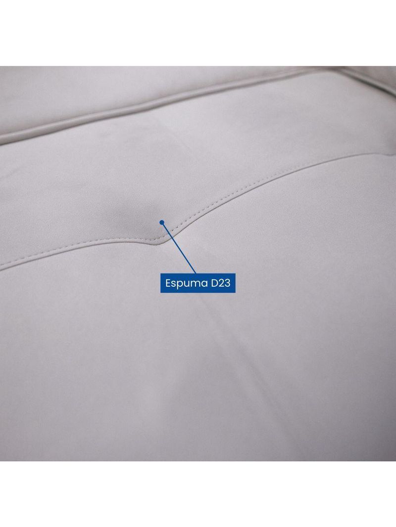 Sofá Retrátil E Reclinável Londrina 1,60m Em Veludo Com Assento D23 – Lojas Curitibanas Cinza