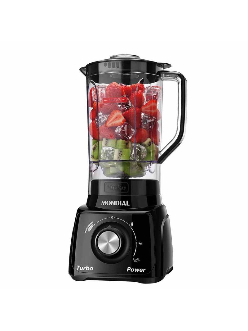 Conjunto especial mondial kt-105-b (espremedor premium + batedeira prática + liquidificador turbo power) - preto