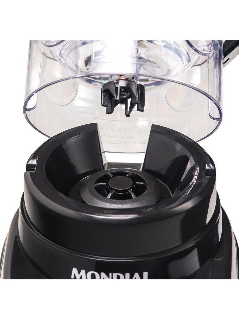 Conjunto especial mondial kt-105-b (espremedor premium + batedeira prática + liquidificador turbo power) - preto