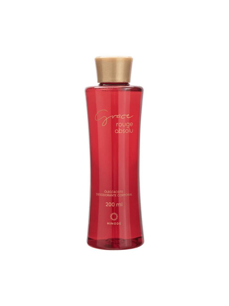 Óleo Desodorante Corporal Grace Rouge Absolut Hinode 200ml