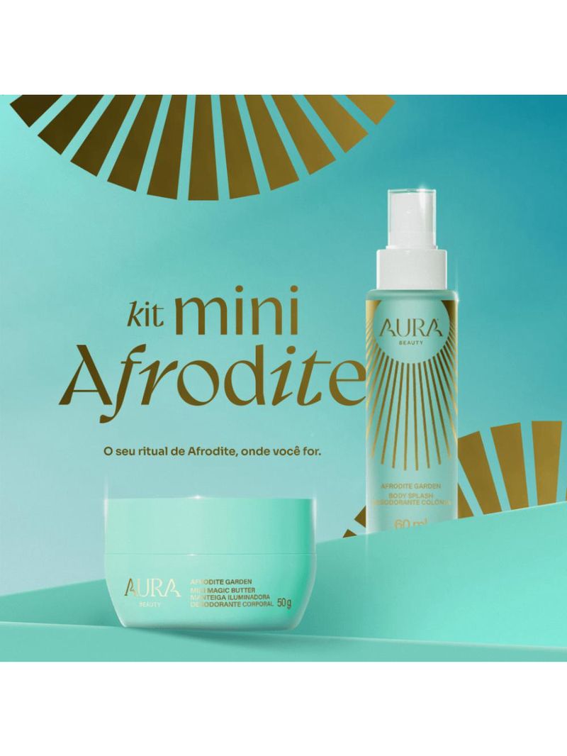 Kit Miniatura Afrodite Garden Aura Beauty Hinode