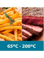 Fritadeira airfryer forno philips walita oven ai551 12l 1900w painel touch 10 funções inox