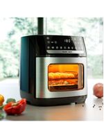 Fritadeira airfryer forno philips walita oven ai551 12l 1900w painel touch 10 funções inox