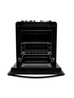 Fogão de embutir dako diplomata 4 bocas preto mesa de vidro bivolt