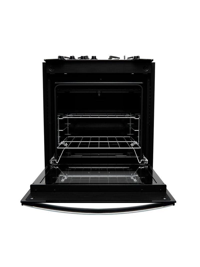 Fogão de embutir dako diplomata 4 bocas preto mesa de vidro bivolt