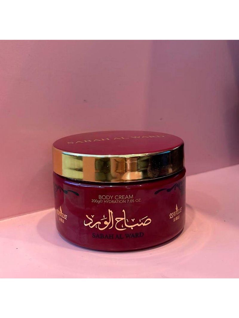 Creme Hidratante Corporal Sabah Al Ward Isabelle La Belle 200ml