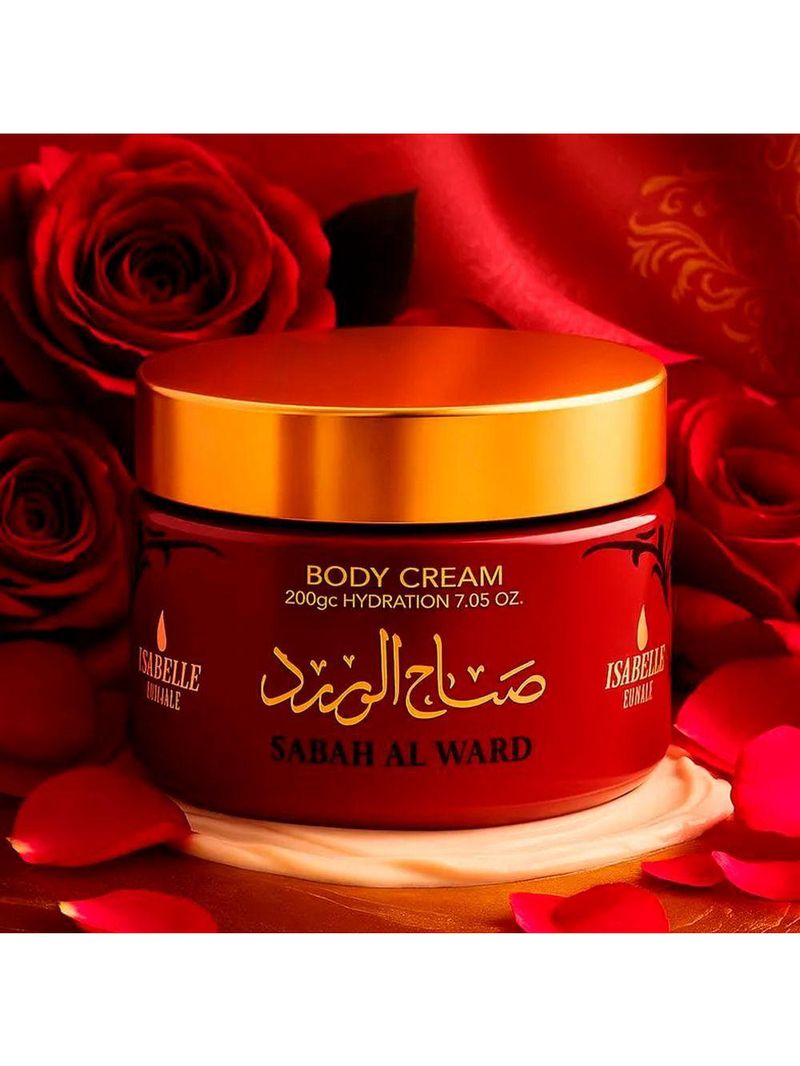 Creme Hidratante Corporal Sabah Al Ward Isabelle La Belle 200ml
