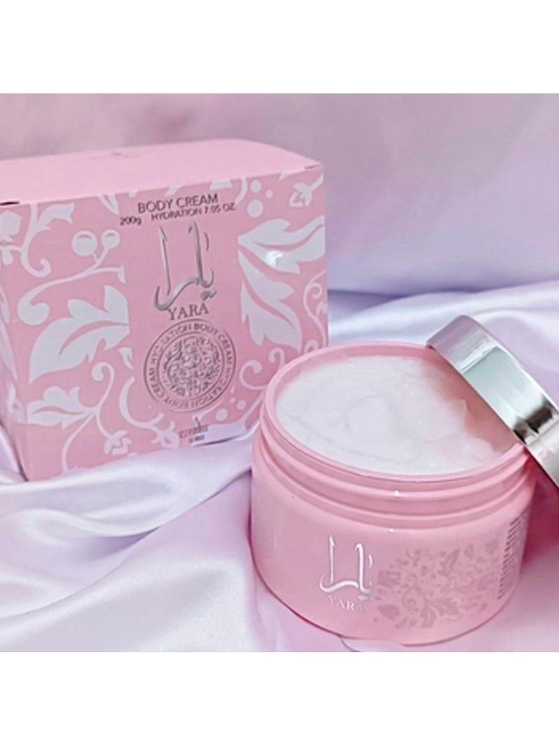 Creme Hidratante Corporal Yara Rosa Isabelle La Belle 200g