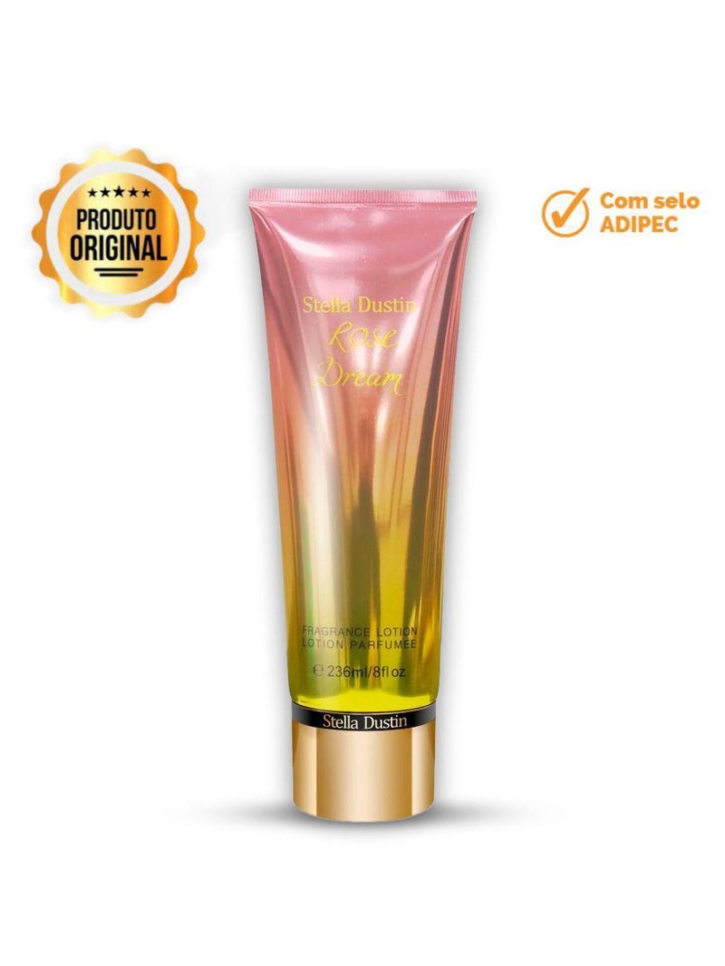Creme Rose Dream Lotion Parfumee Stella Dustin 236ml