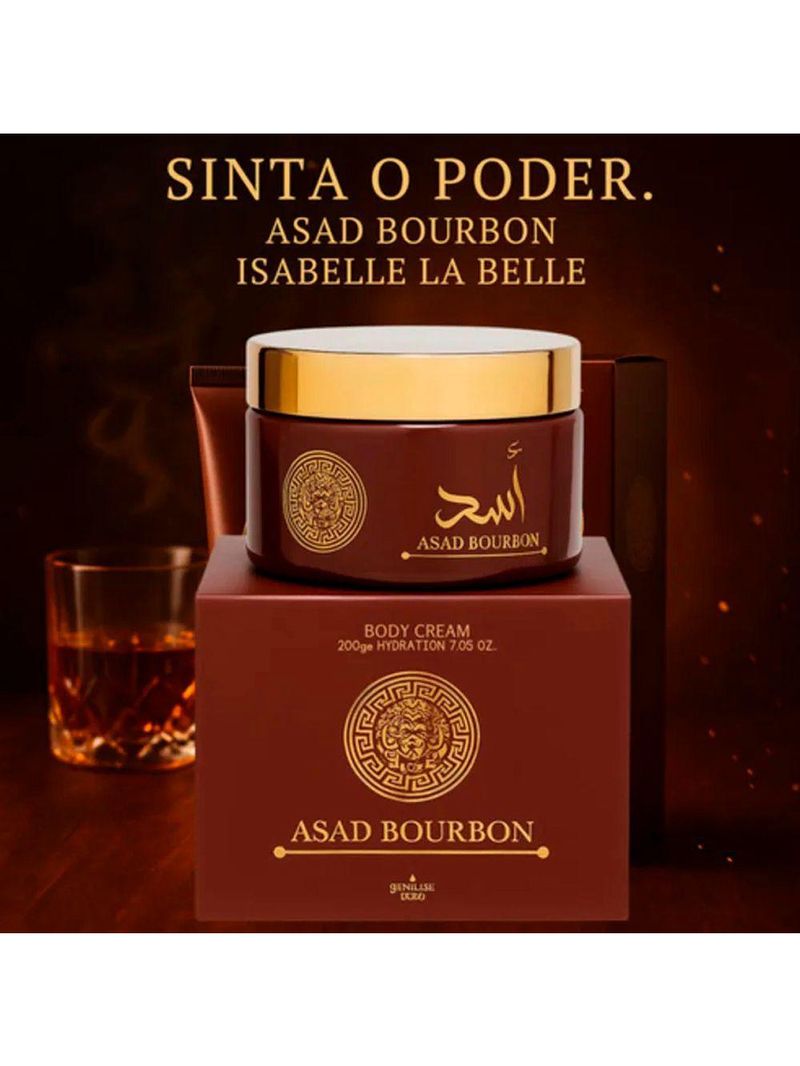 Creme Hidratante Corporal Asad Bourbon Isabelle La Belle 200ml
