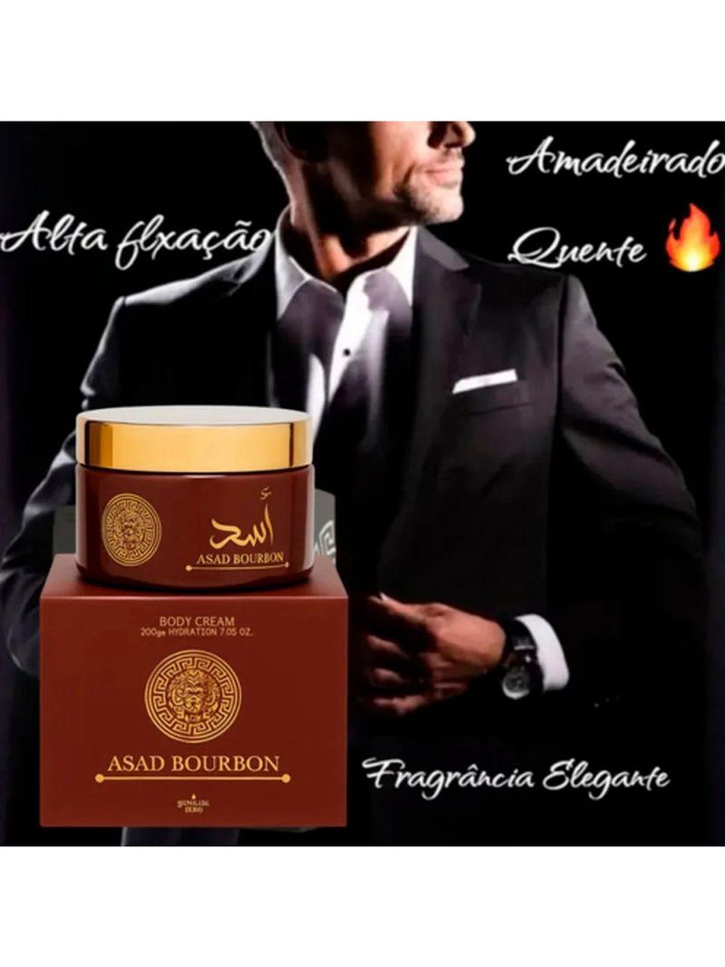 Creme Hidratante Corporal Asad Bourbon Isabelle La Belle 200ml