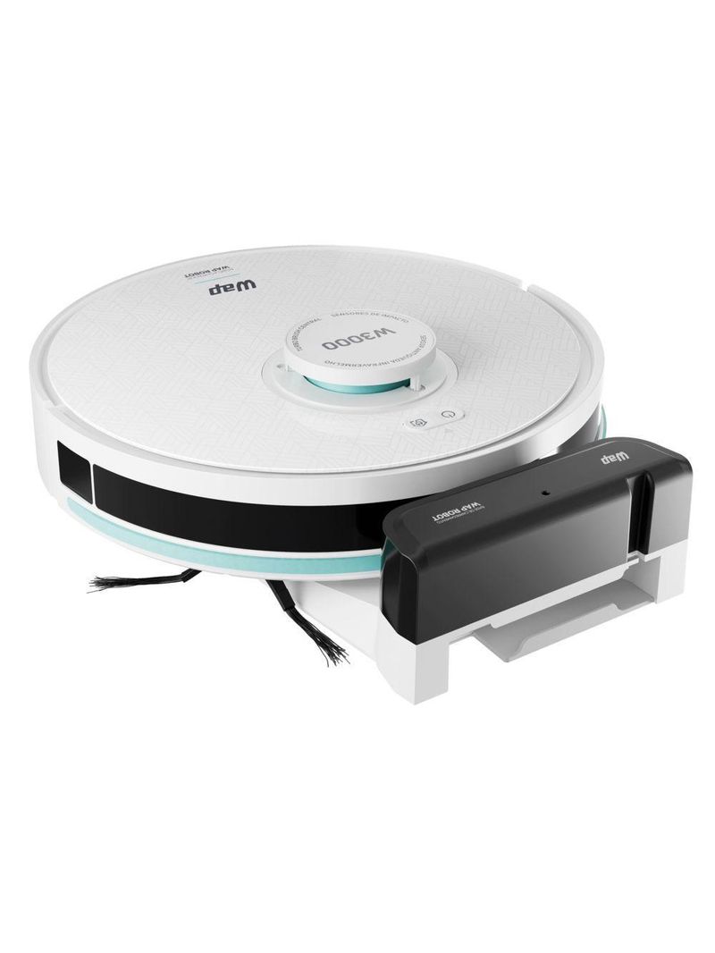 Aspirador De Pó Robo WAP Robot W3000 3 Em 1 Smart Bivolt