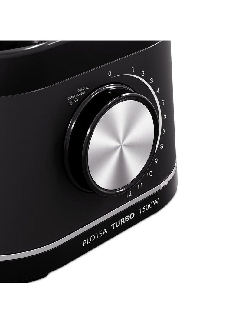 Liquidificador Philco 1500W 12 velocidades 3,1L PLQ15A 220V