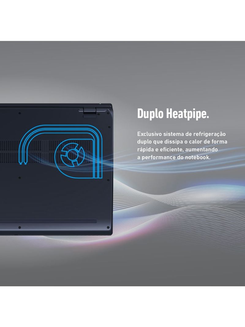 Notebook VAIO FE16 Intel® Core™ i5-1334U Linux 24GB RAM 512GB SSD 16" IPS WUXGA Antirreflexo - Cinza Grafite