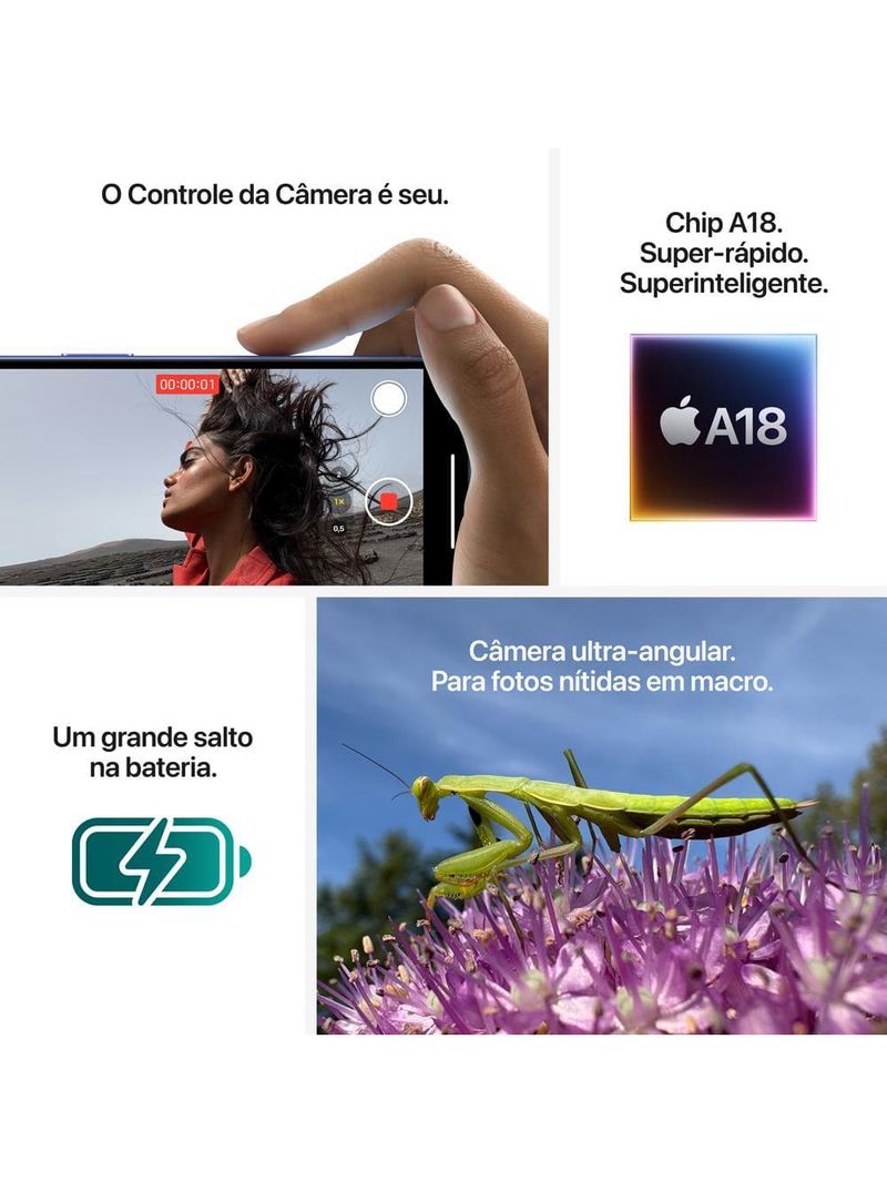 Apple iphone 16 128gb - rosa