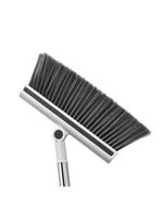 Vassoura Com Pá Coletora Cabo Longo Articulável