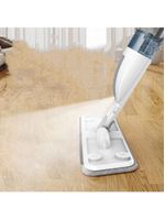 Rodo Mop Spray Esfregao 3 Em 1 Limpa Seca Vassoura Dispenser Reservatorio Borifador Pano Microfibra Inox Profissional