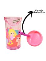 Kit Refeição Infantil Princesas Disney 6 Peças Prato Divisória, Tigela, Copo E Talheres - Tuut