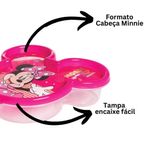 Kit Copo E Pote Multiuso Infantil Minnie Mouse Disney 300ml - Tuut