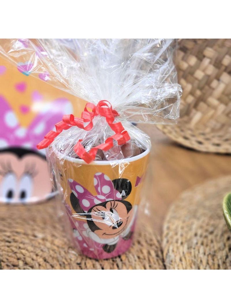 Kit Copo E Pote Multiuso Infantil Minnie Mouse Disney 300ml - Tuut