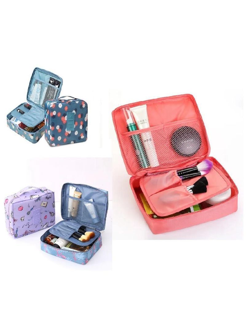 Maleta Necessaire Cosmeticos Frasqueira De Viagem Bolsa Maquiagem Organizador Academia Mala Multiuso