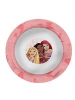 Jogo Refeição Infantil Princesas Disney 7 Peças Tigelas, Copo, Lugar Americano E Talheres - Tuut