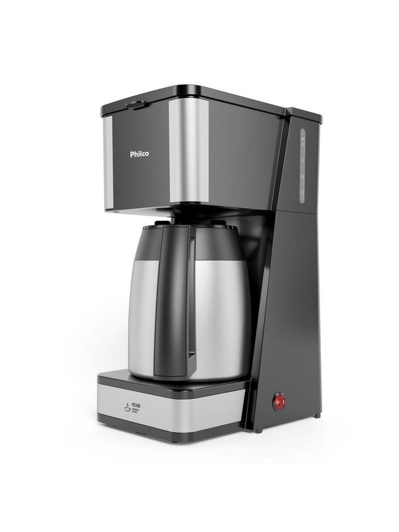 Cafeteira Philco 40 cafezinhos 1,6L Jarra em Inox PCF40D 110V