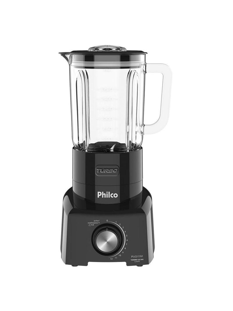 Liquidificador Philco PLQ1350 Turbo Glass Pro Maxx 6 1200W 110V