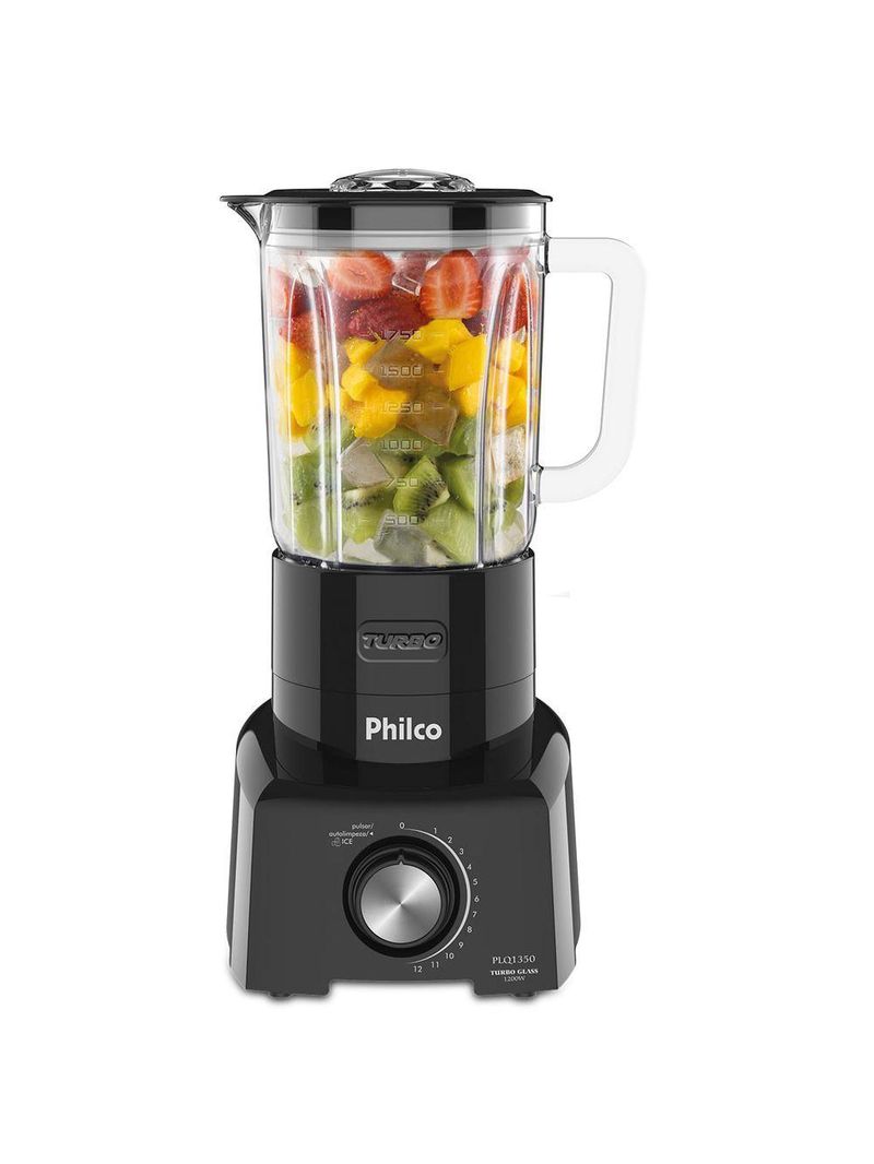 Liquidificador Philco PLQ1350 Turbo Glass Pro Maxx 6 1200W 110V