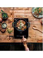 Cooktop De Indução Britânia Portátil Painel Touch BCTE10A 220V
