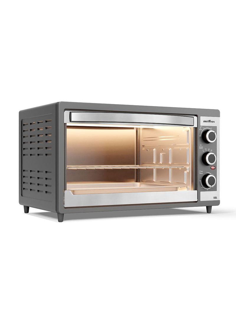 Forno Elétrico Britânia BFE55P Dupla Resistência 52L 110V