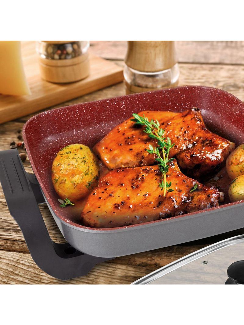 Panela Elétrica Britânia Multifunções BPE06 Redstone 3,5L 110V