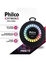Caixa De Som Speaker Philco Extreme 15W PBSE15 Bivolt