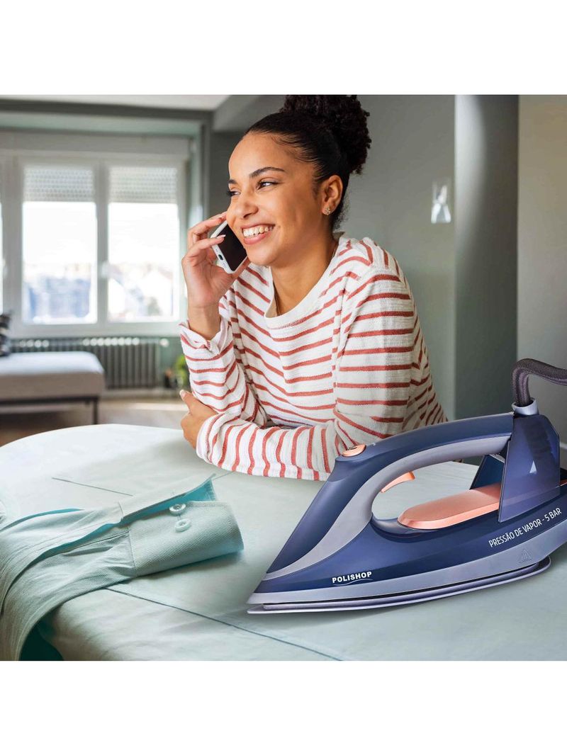 Ferro de passar protect & care polishop